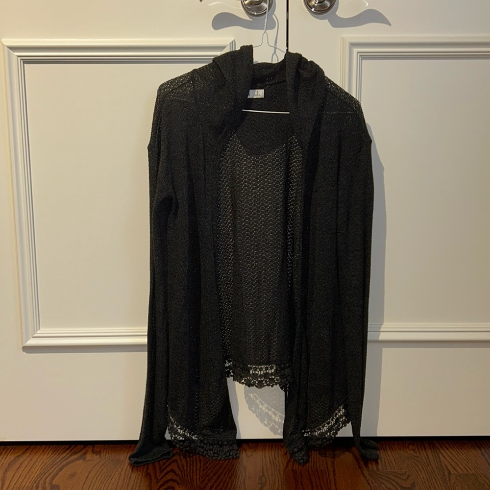Hollister Cardigan with Hood